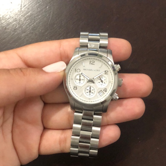 Michael Kors Silver Watch - Picture 2 of 5